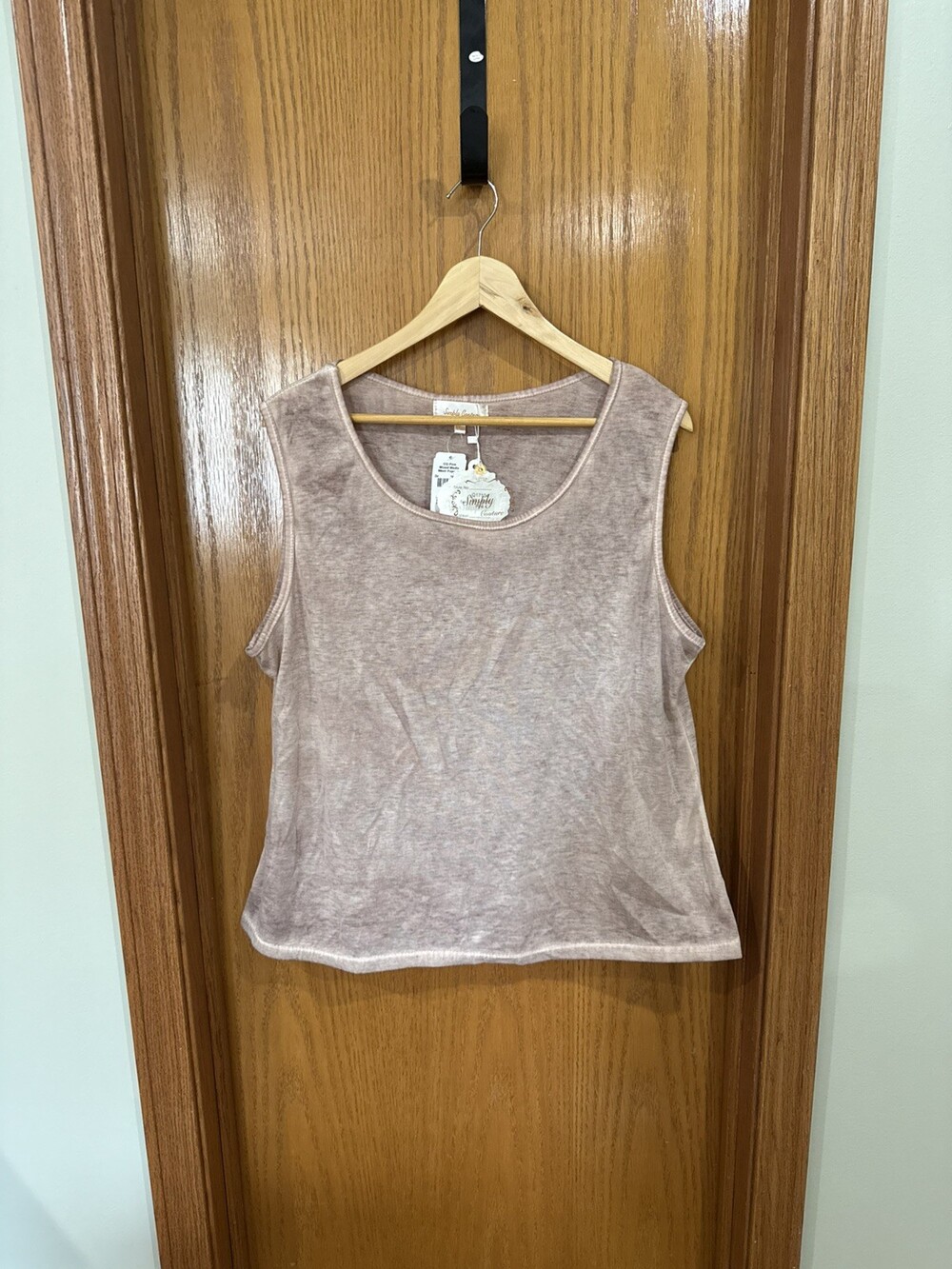 Simply Couture Mixed Media Mesh Tank Top XXL